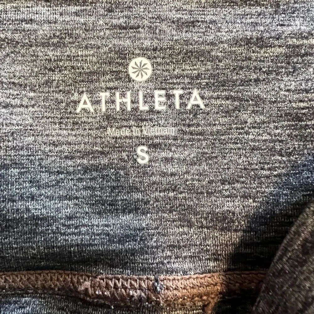 Athleta Grey Leggings with Slightly Flared Legs. Size Small. Great Condition!!